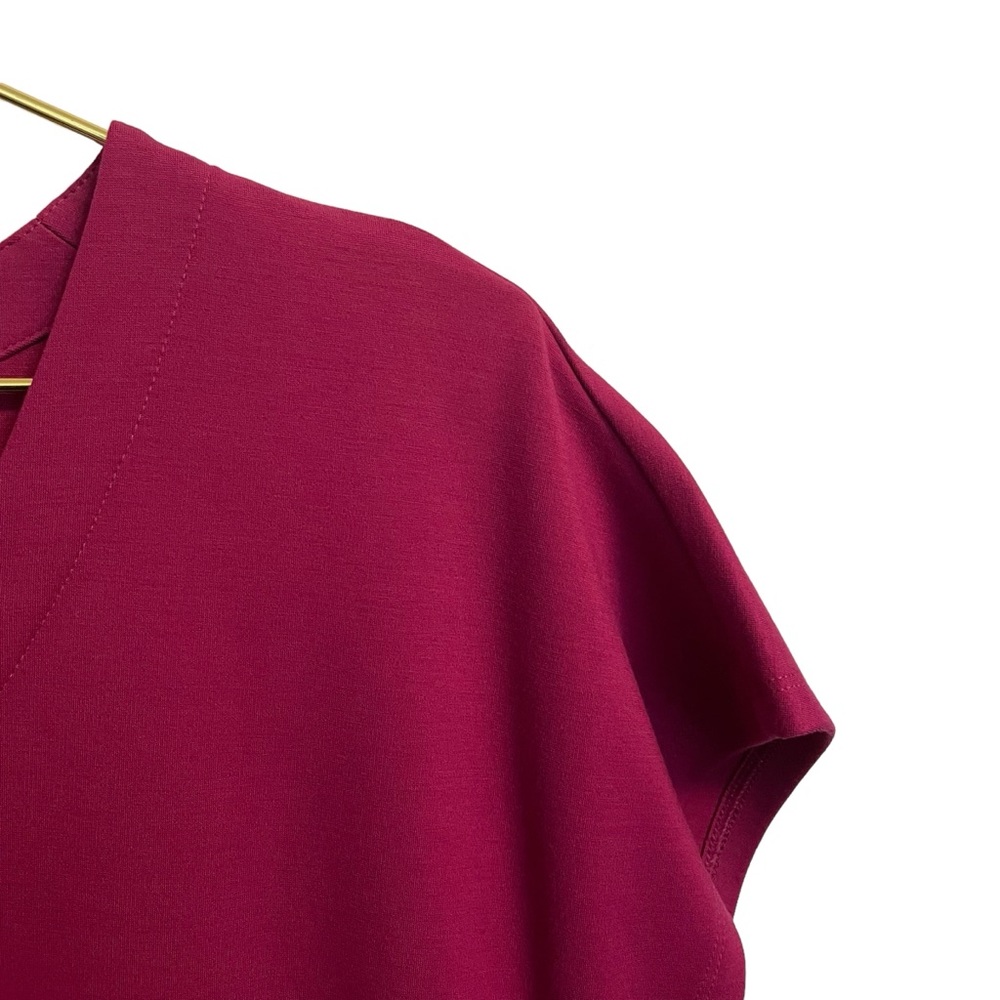J. Jill Wearever Collection Pocket Dress Boysenberry Size Small NWT - Picture 3 of 8